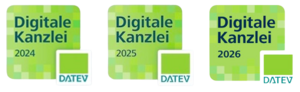 Icons Digitale Kanzlei 2024, 2025 und 2026